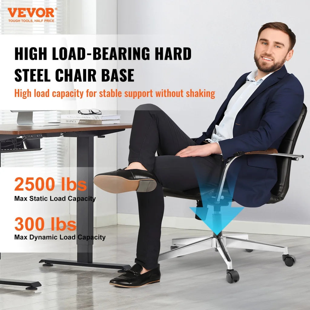 VEVOR Office Chair Base Replacement 710 mm 1134 kg Static