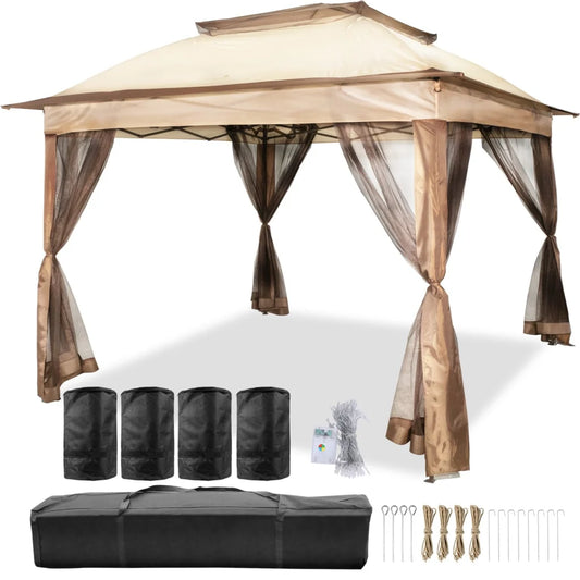 VEVOR Outdoor Canopy Gazebo Tent Portable Canopy Shelter