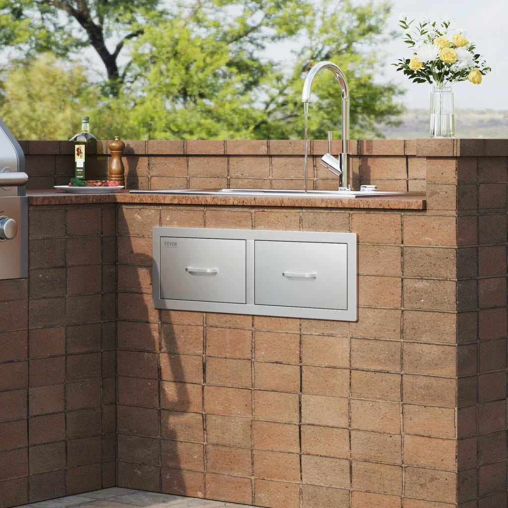 VEVOR Outdoor Kitchen Drawers 30’’ W x 10’’ H x 20’’ D