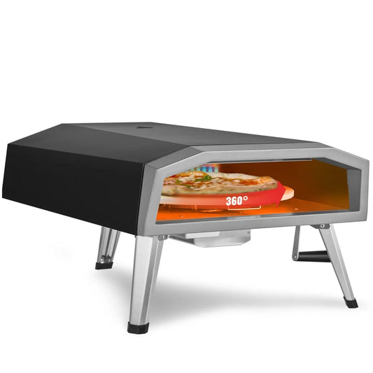 VEVOR Outdoor Pizza Oven 406.4 mm Gas Fired Pizza Maker