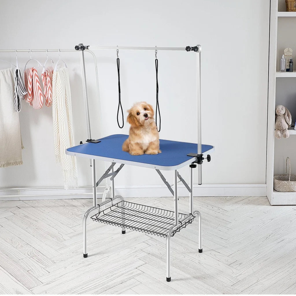 VEVOR Pet Grooming Table Two Arms with Clamp 915 x 610mm