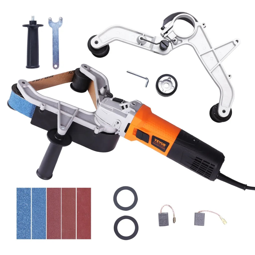 Pipe Tube Polisher Sander 1300W Belt with 6