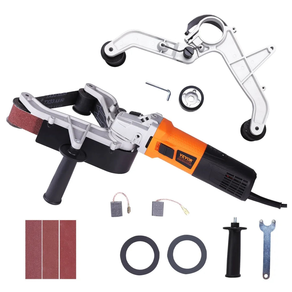 VEVOR Pipe Tube Polisher Sander 1300W Pipe Belt Sander