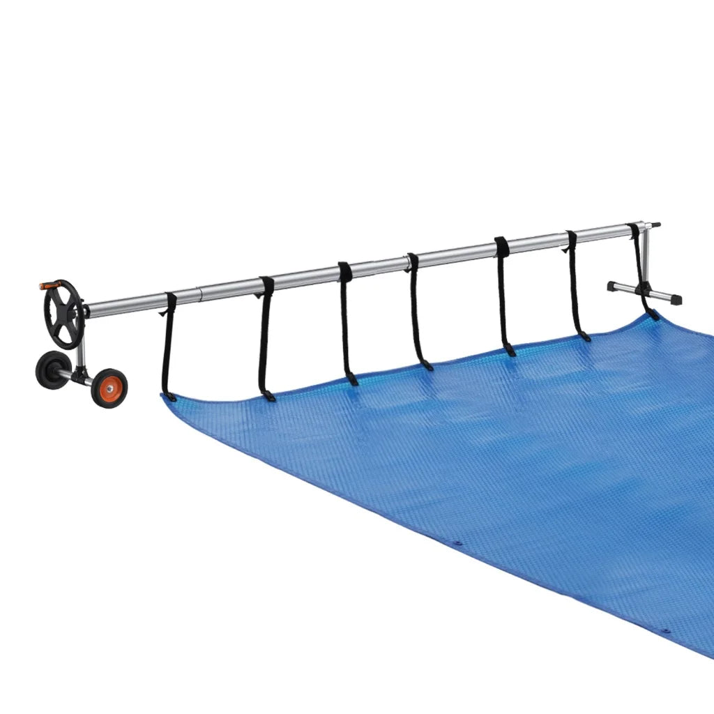 VEVOR Pool Cover Reel Aluminum Solar Cover Reel 22 ft