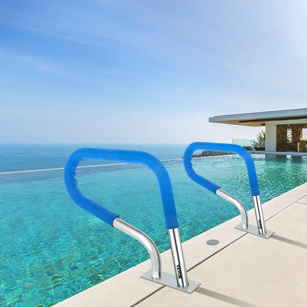 VEVOR Pool Rail 32x23 Pool Railing 304 Stainless Steel