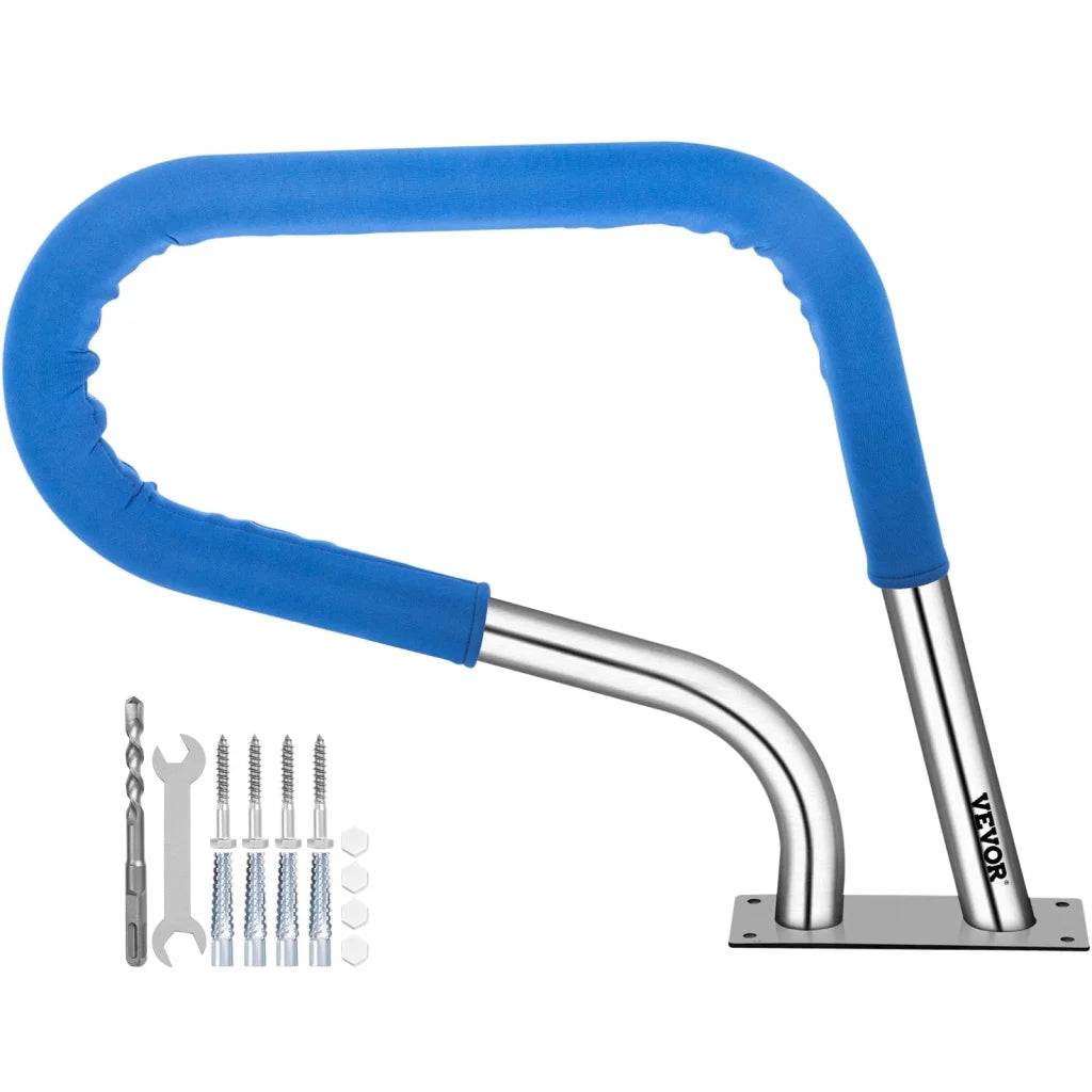 VEVOR Pool Rail 32x23 Pool Railing 304 Stainless Steel