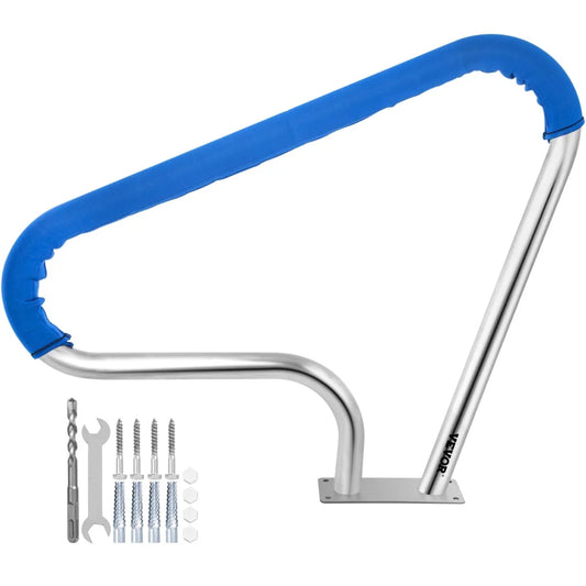 VEVOR Pool Rail 39x32 Pool Railing 304 Stainless Steel