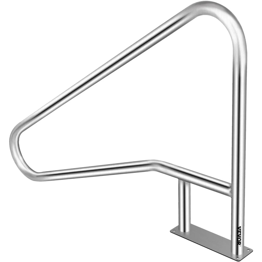 VEVOR Pool Rail 55x32 Pool Railing 304 Stainless Steel