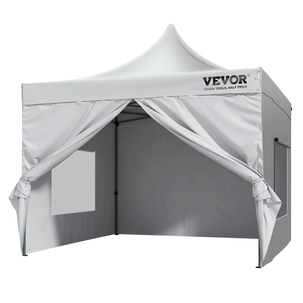 VEVOR Pop Up Canopy Tent Outdoor Gazebo Tent 10x10FT