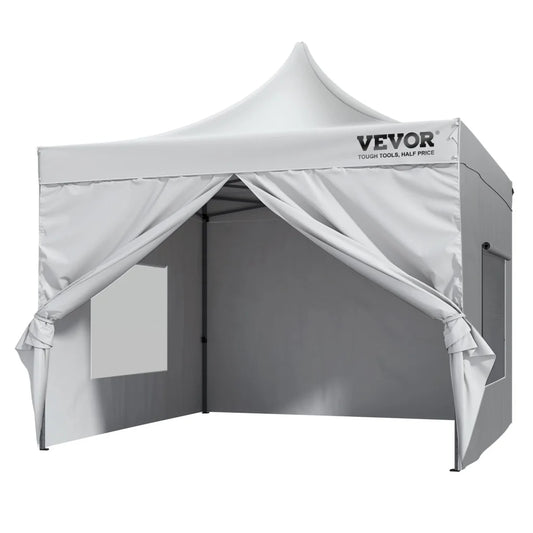VEVOR Pop Up Canopy Tent Outdoor Gazebo Tent 10x10FT