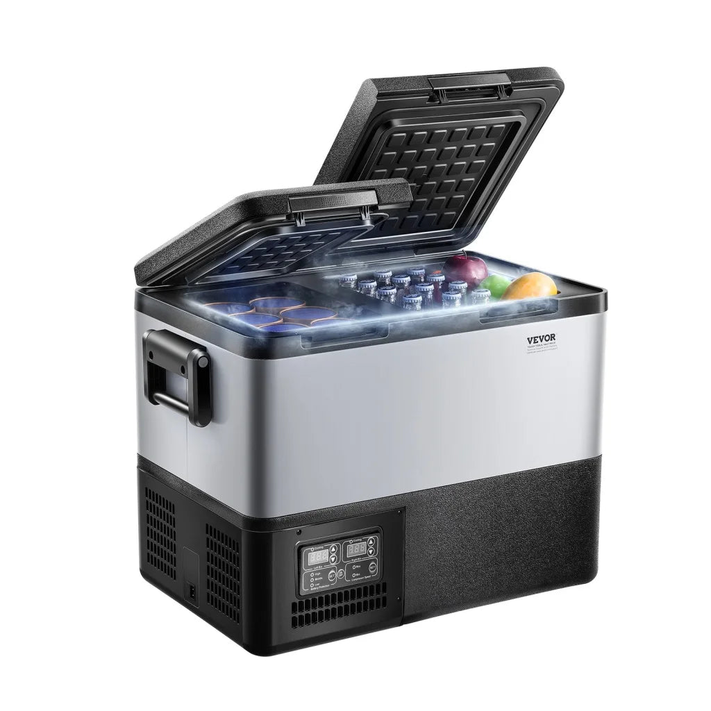 VEVOR Portable Car Refrigerator Freezer Compressor 35L Dual
