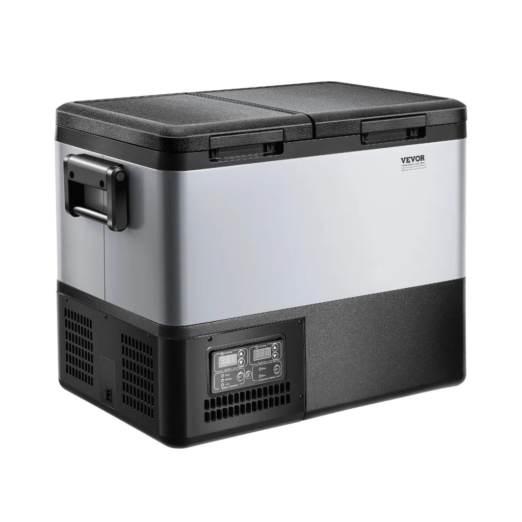 VEVOR Portable Car Refrigerator Freezer Compressor 45L Dual