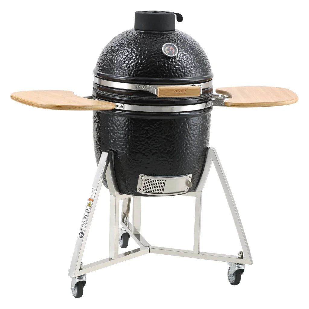 VEVOR Portable Charcoal Grill Propane Gas Grills with Cover