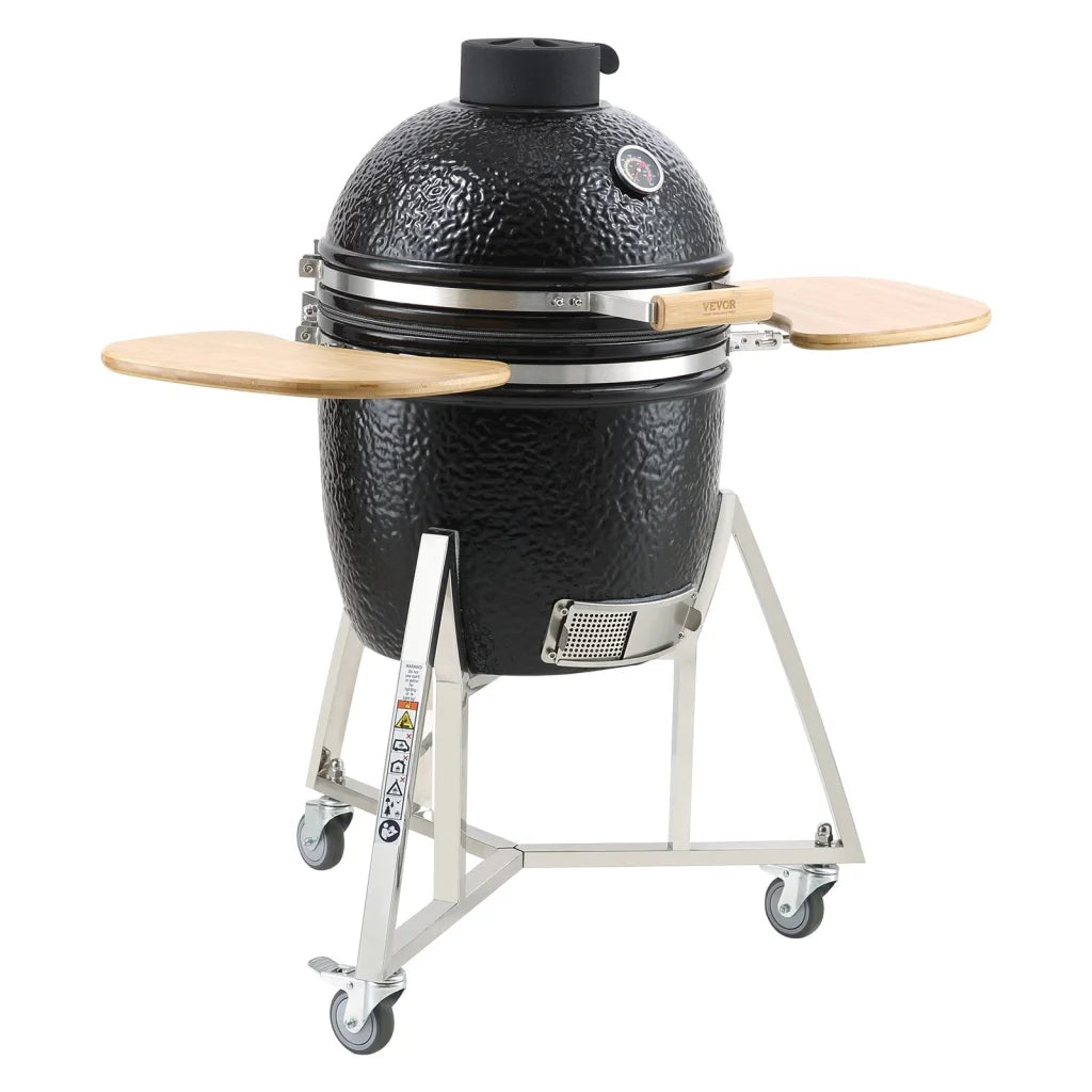 VEVOR Portable Charcoal Grill Propane Gas Grills with Cover