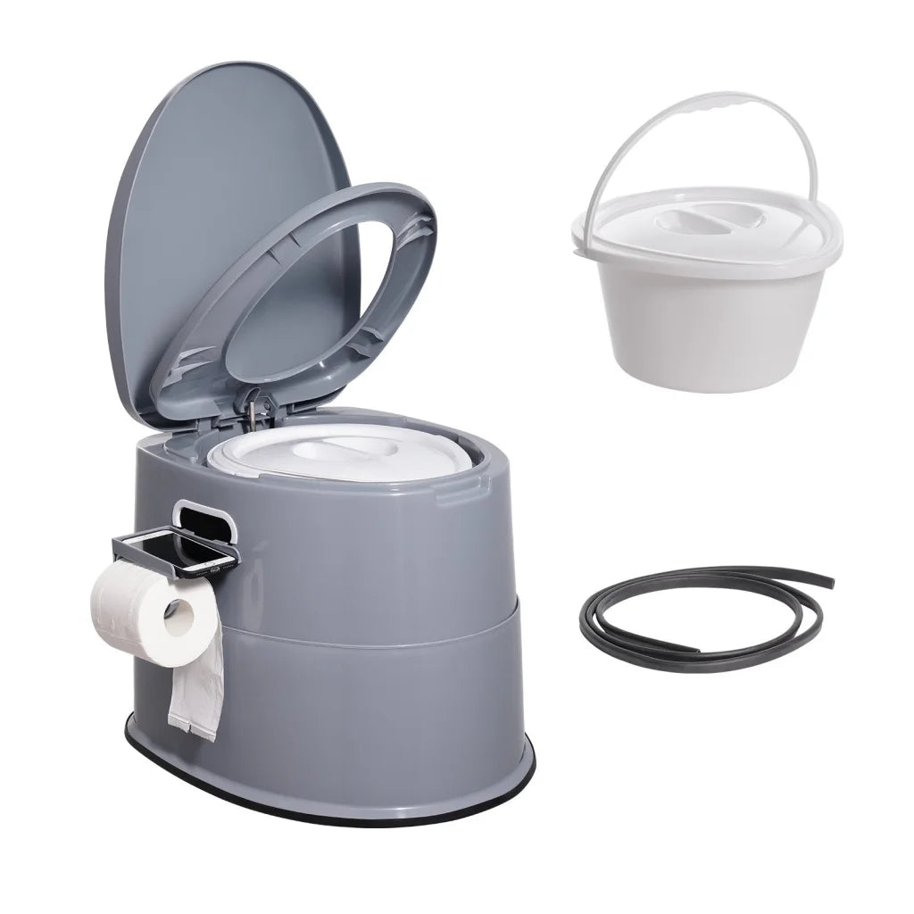 Portable Toilet for Camping Porta Potty with 5L
