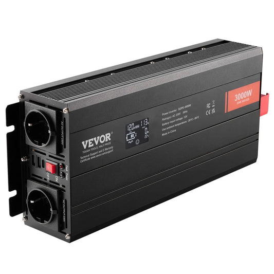 VEVOR Pure Sine Wave Inverter 3000 Watt Power Inverter