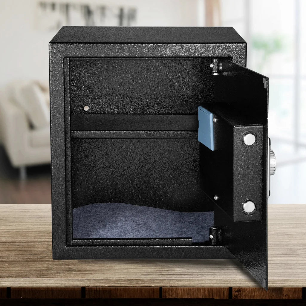 VEVOR Safe Box 1.7 CU.FT Fingerprint Safe Box for Money