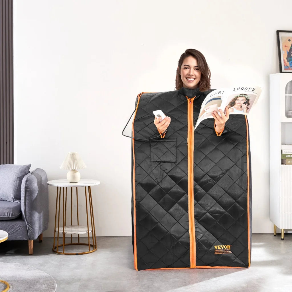 VEVOR Sauna Tent Far Infrared 1050W Personal Home Spa Loss