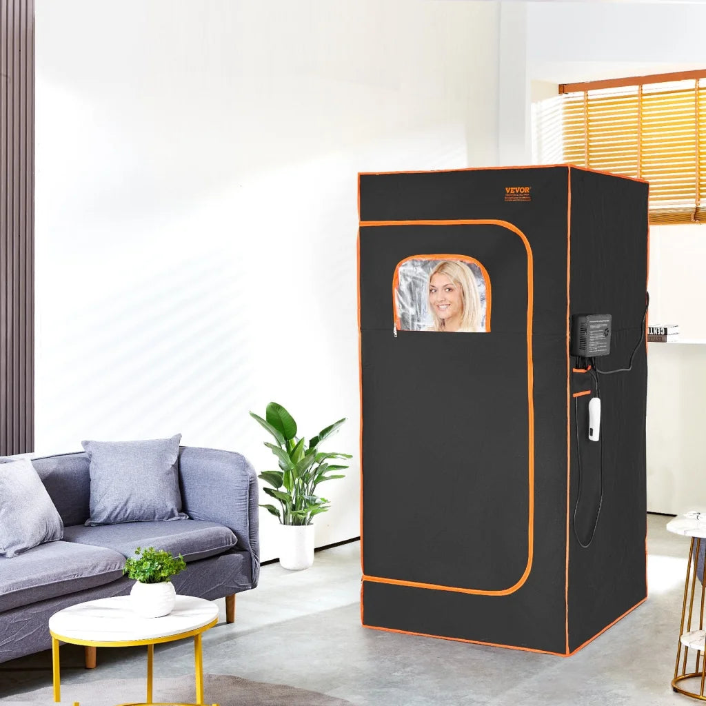 VEVOR Sauna Tent Far Infrared 1400W Personal Home Spa Loss