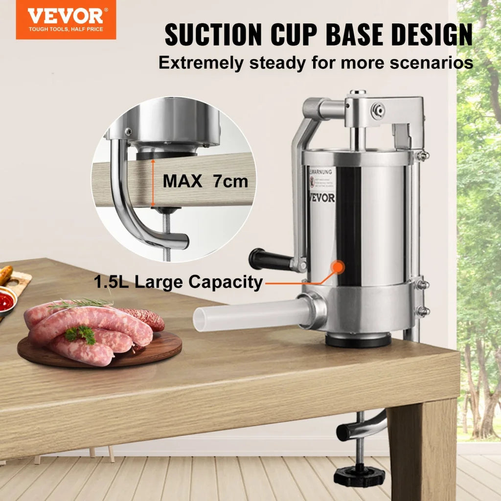 Sausage Stuffer 2 5LBS 1 5L