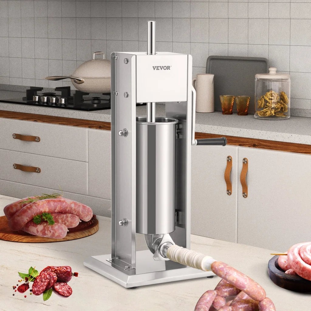 VEVOR Sausage Stuffer 8LBS/5L Capacity Homemade Sausage