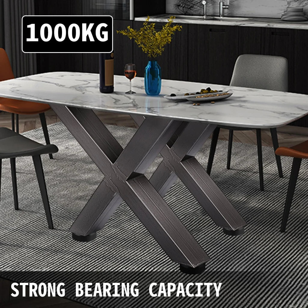 VEVOR Set of 2 Steel Table Legs 28’Height 24’Wide Dining