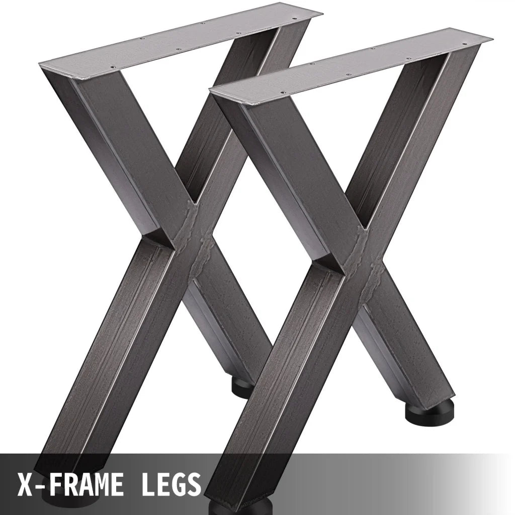 VEVOR Set of 2 Steel Table Legs 28’Height 24’Wide Dining