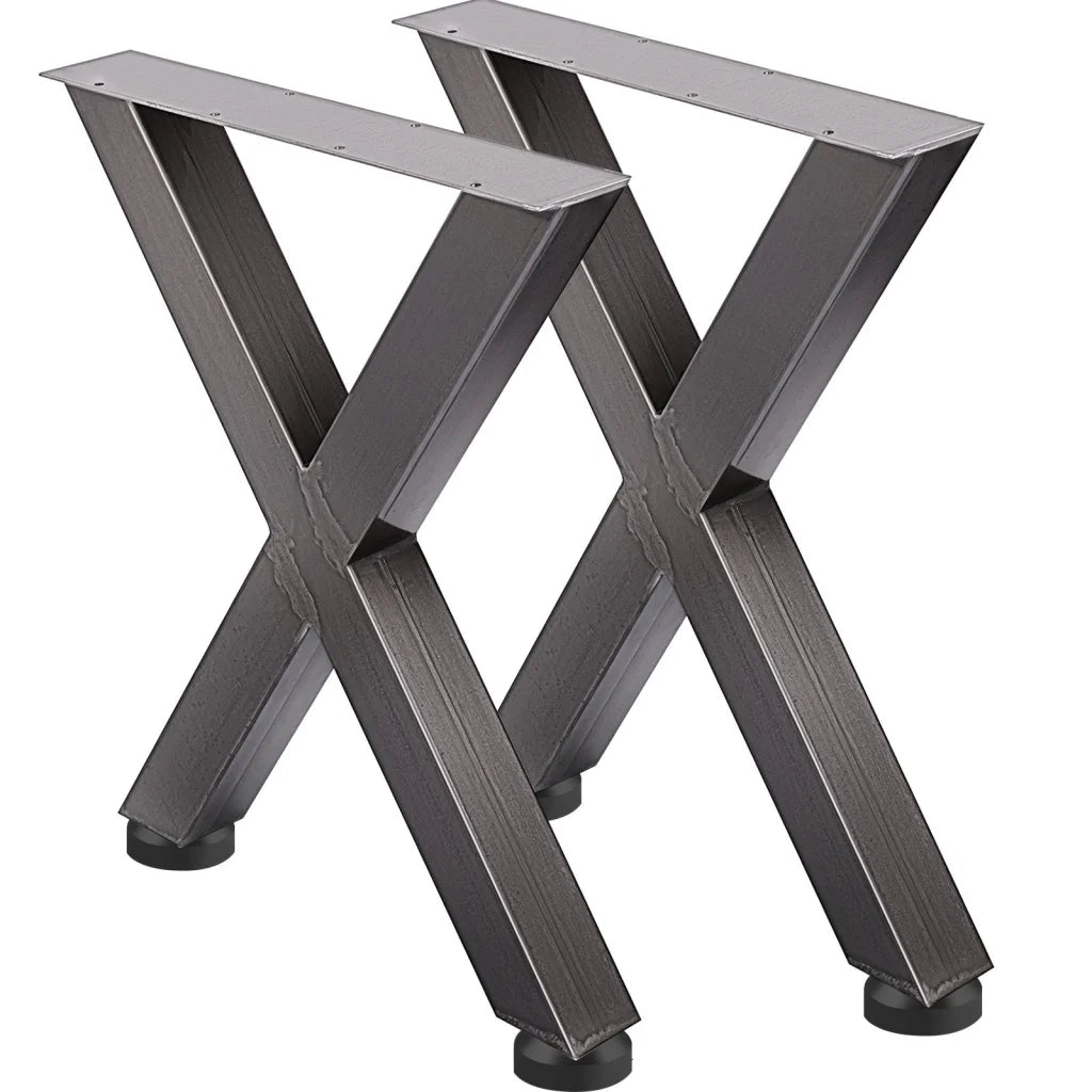 VEVOR Set of 2 Steel Table Legs 28’Height 24’Wide Dining