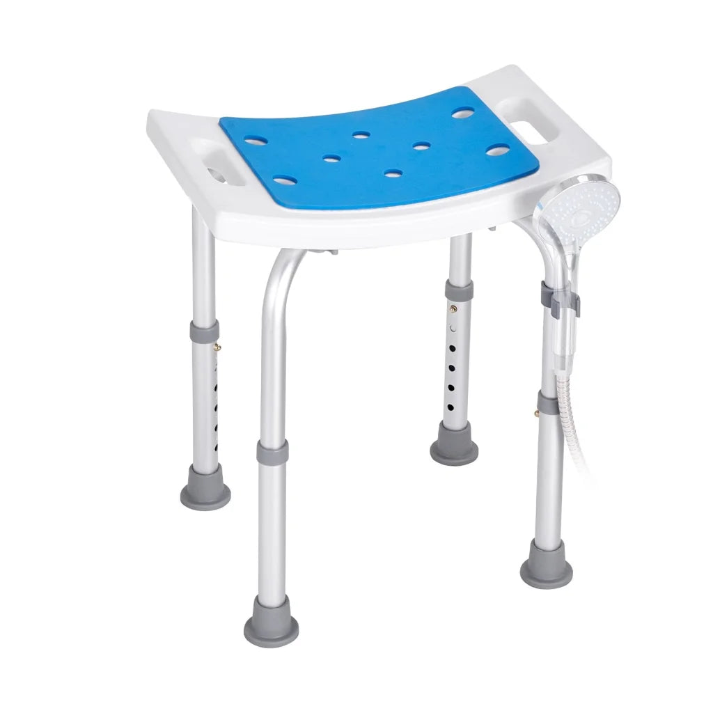 Shower Chair Adjustable Height Stool Seat for Inside