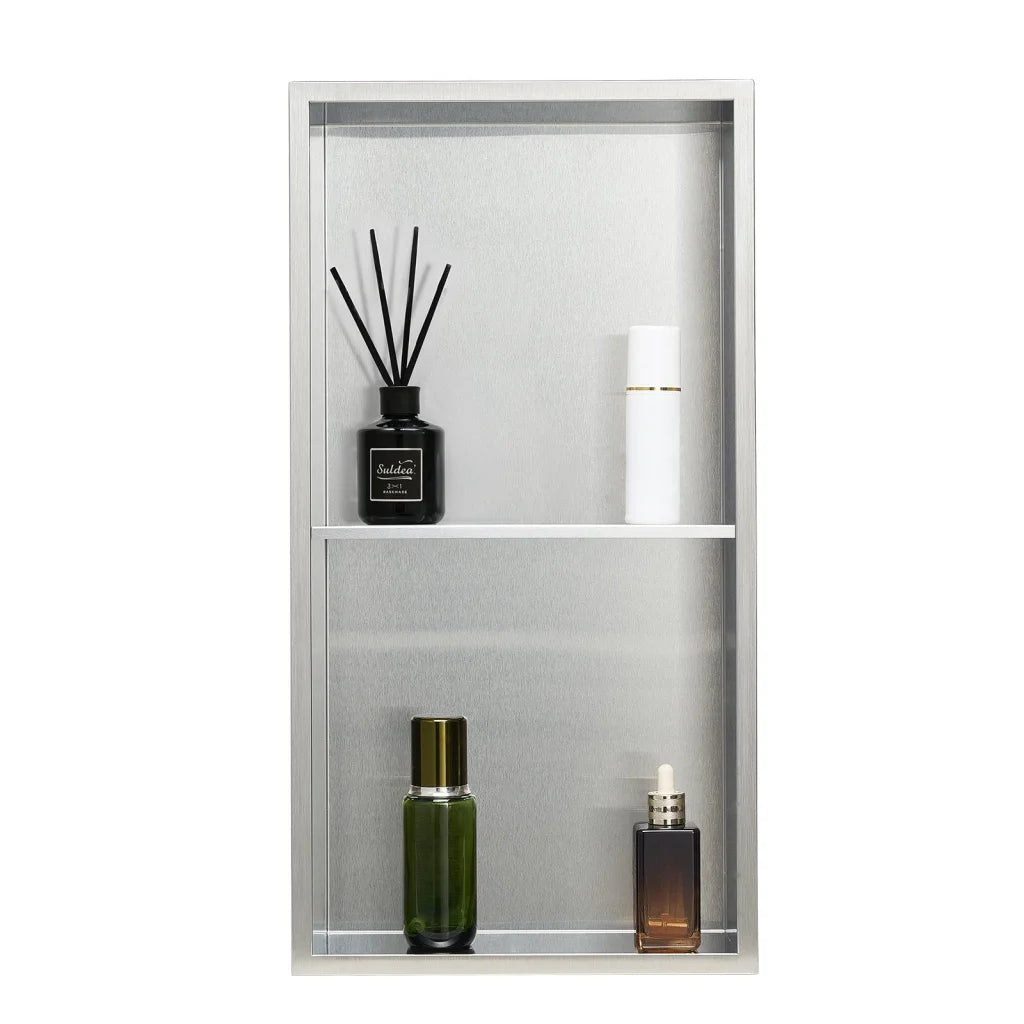 Vevor shower niche with mixer handle and mounting hardware