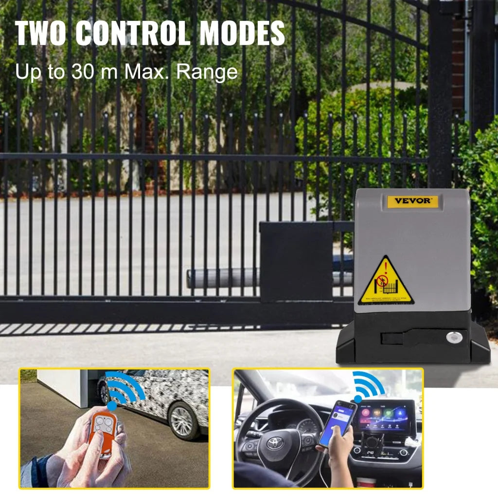 VEVOR Sliding Gate Opener 1800 KG 4 m Automatic Sliding