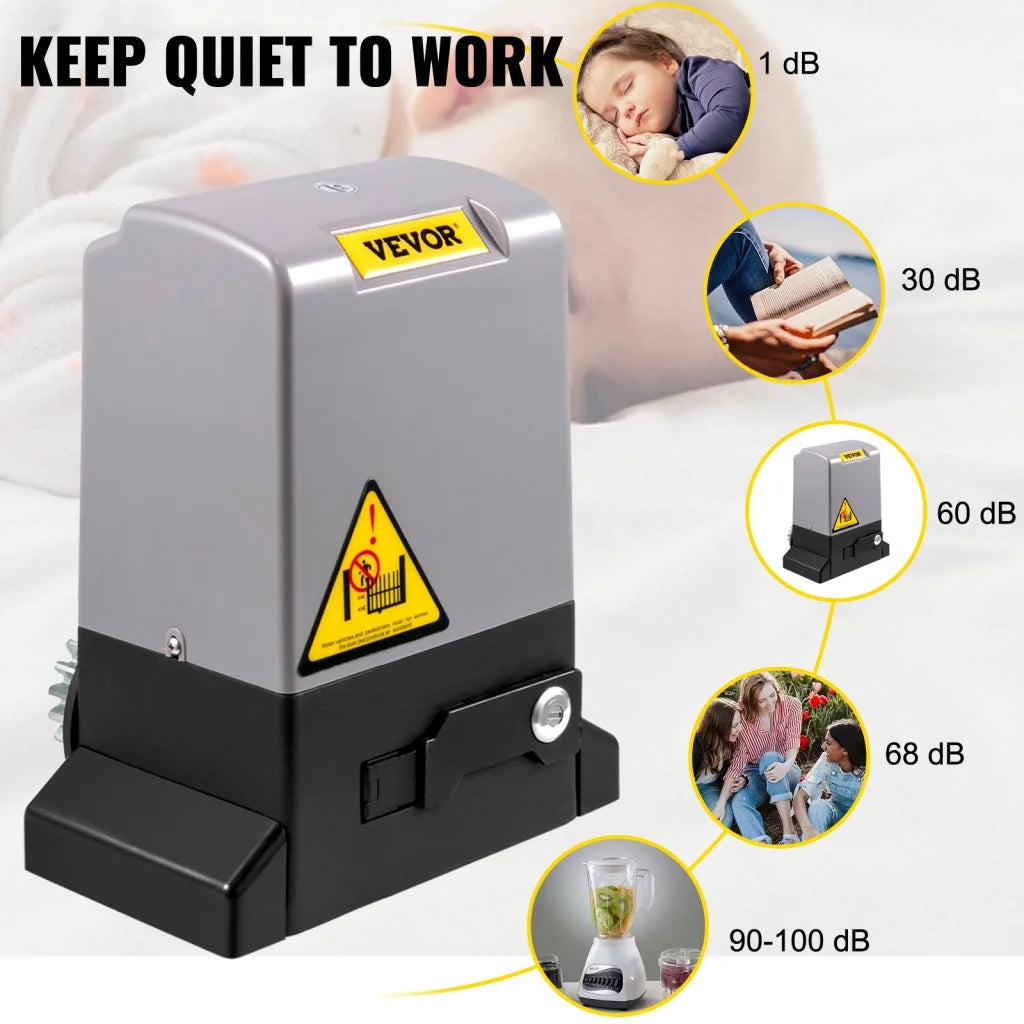 VEVOR Sliding Gate Opener Automatic Sliding Gate 1800 KG 4