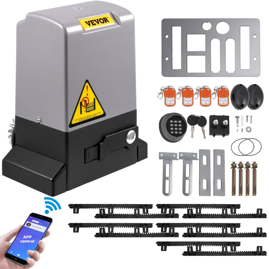 VEVOR Sliding Gate Opener Automatic Sliding Gate 1800 KG 4