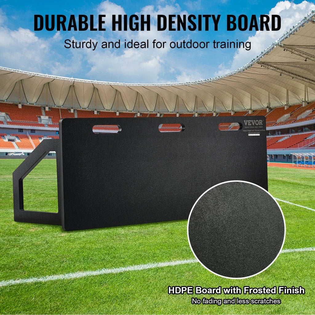 VEVOR Soccer Rebounder Board 115x45 cm Portable Soccer Wall