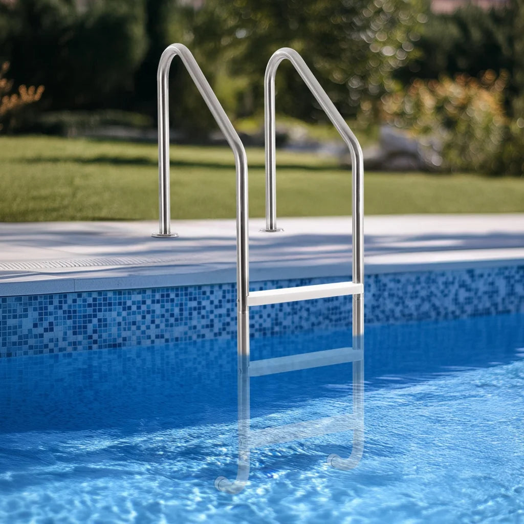 VEVOR Stainless Steel Pool Ladder 3-Step & 2 Handrails