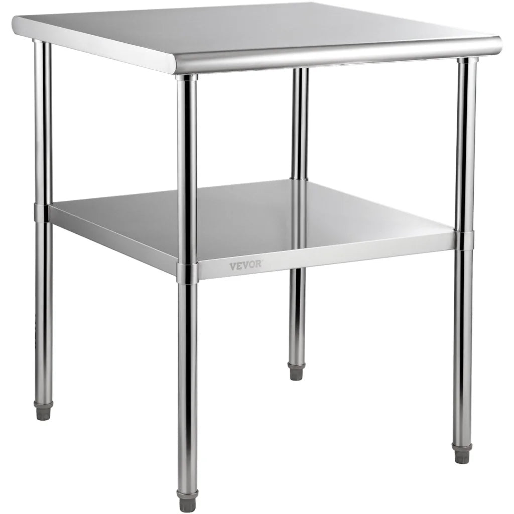 Vevor stainless work with component details and storage context
