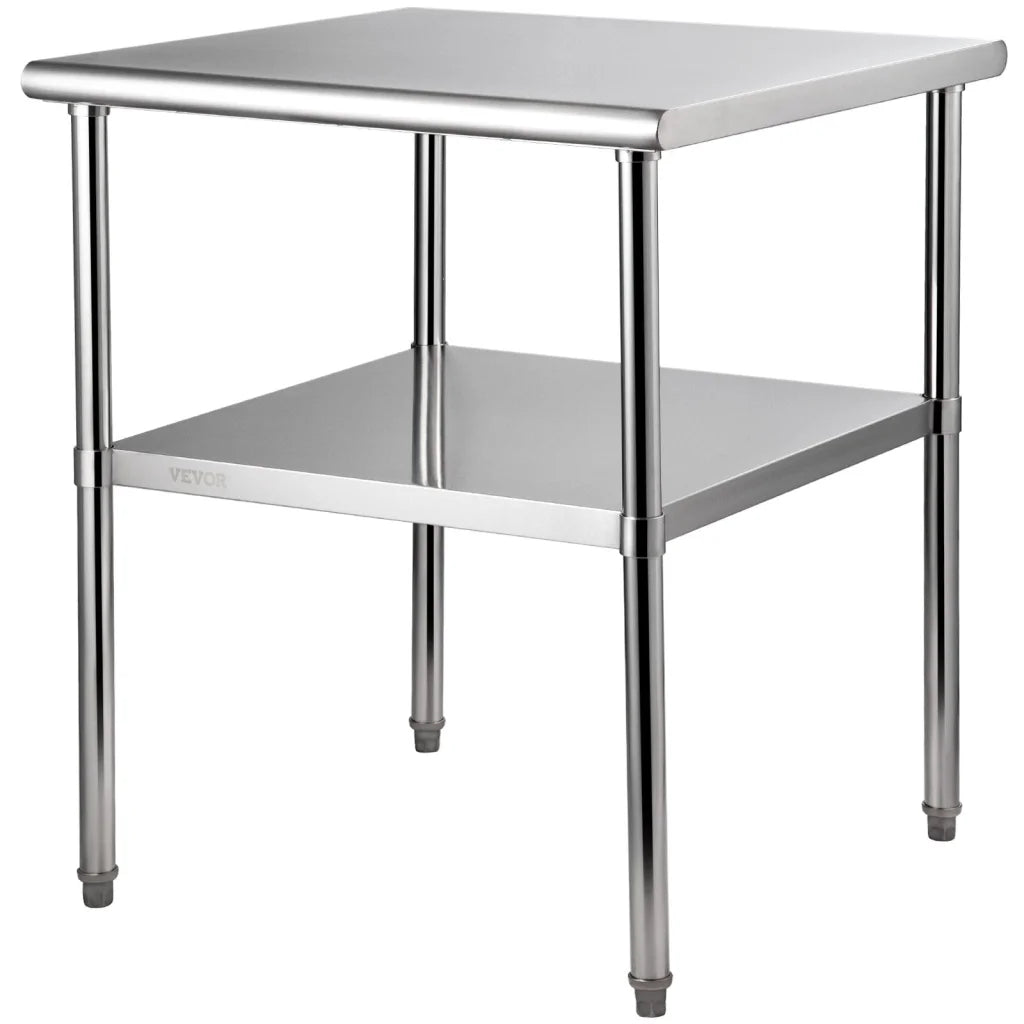 Stainless Steel Work Prep Table Commercial Food 30x30x36in