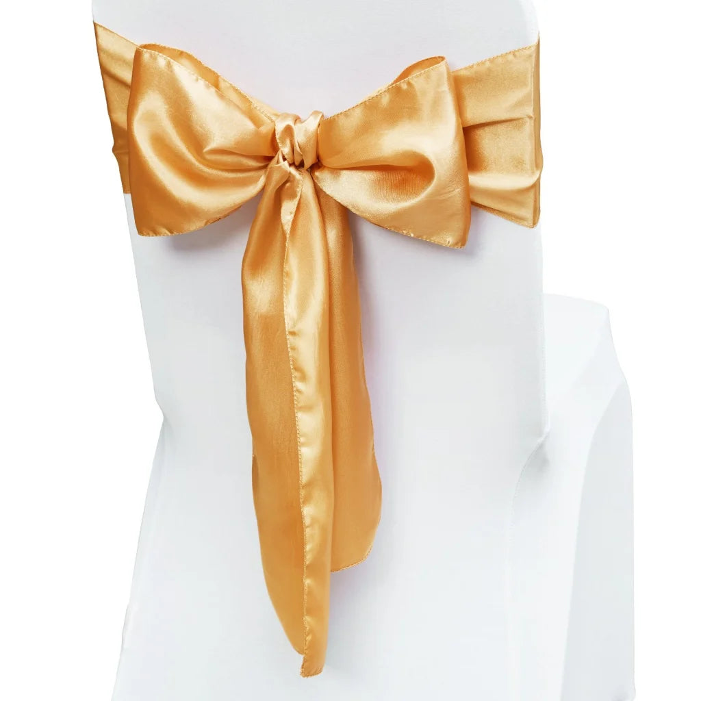 VEVOR Stretch Spandex Chair Sashes Bows Chair Slipcover