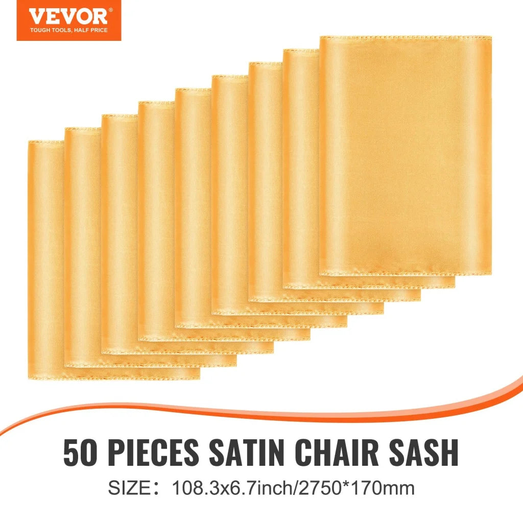 Stretch Spandex Chair Sashes Bows Slipcover
