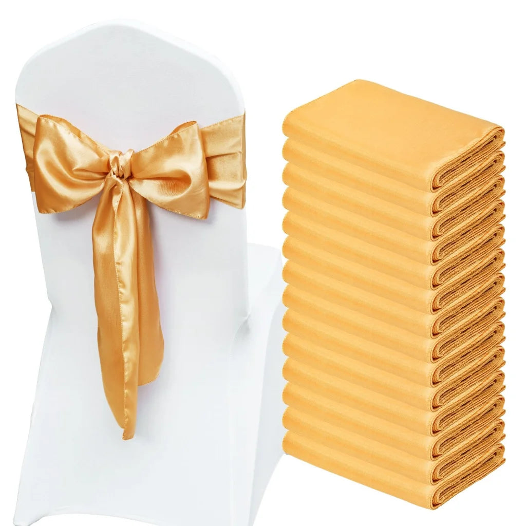 Stretch Spandex Chair Sashes Bows Slipcover and Sash