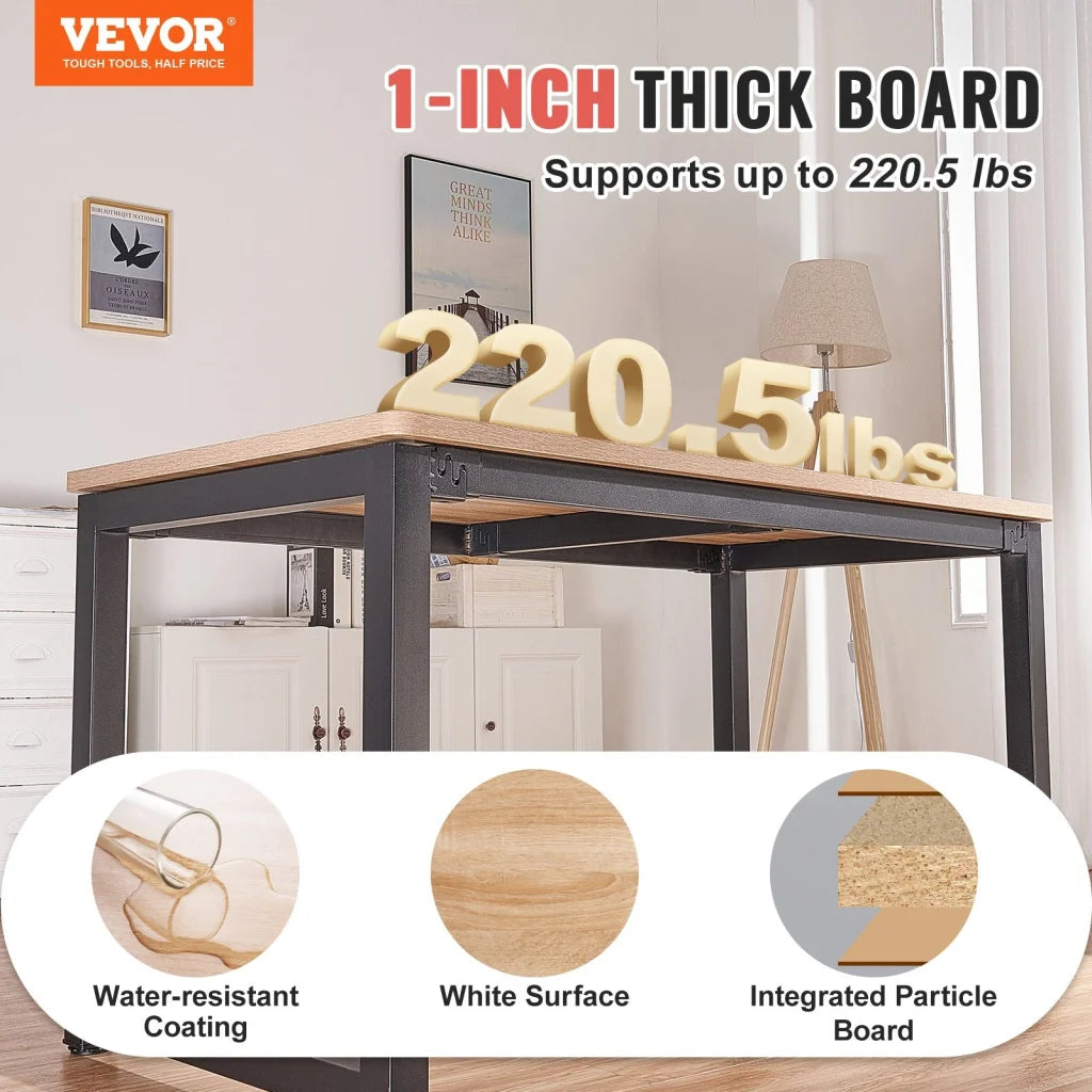 VEVOR Table Top 55’’ x 27.6’’ x 1’’ 220.5 lbs Load Capacity