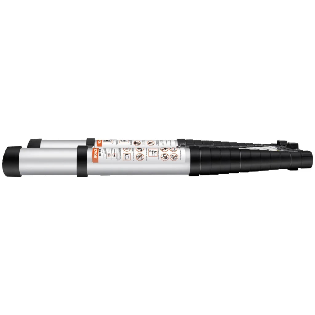 VEVOR Telescoping Ladder Aluminum Extension Step 12.5 ft
