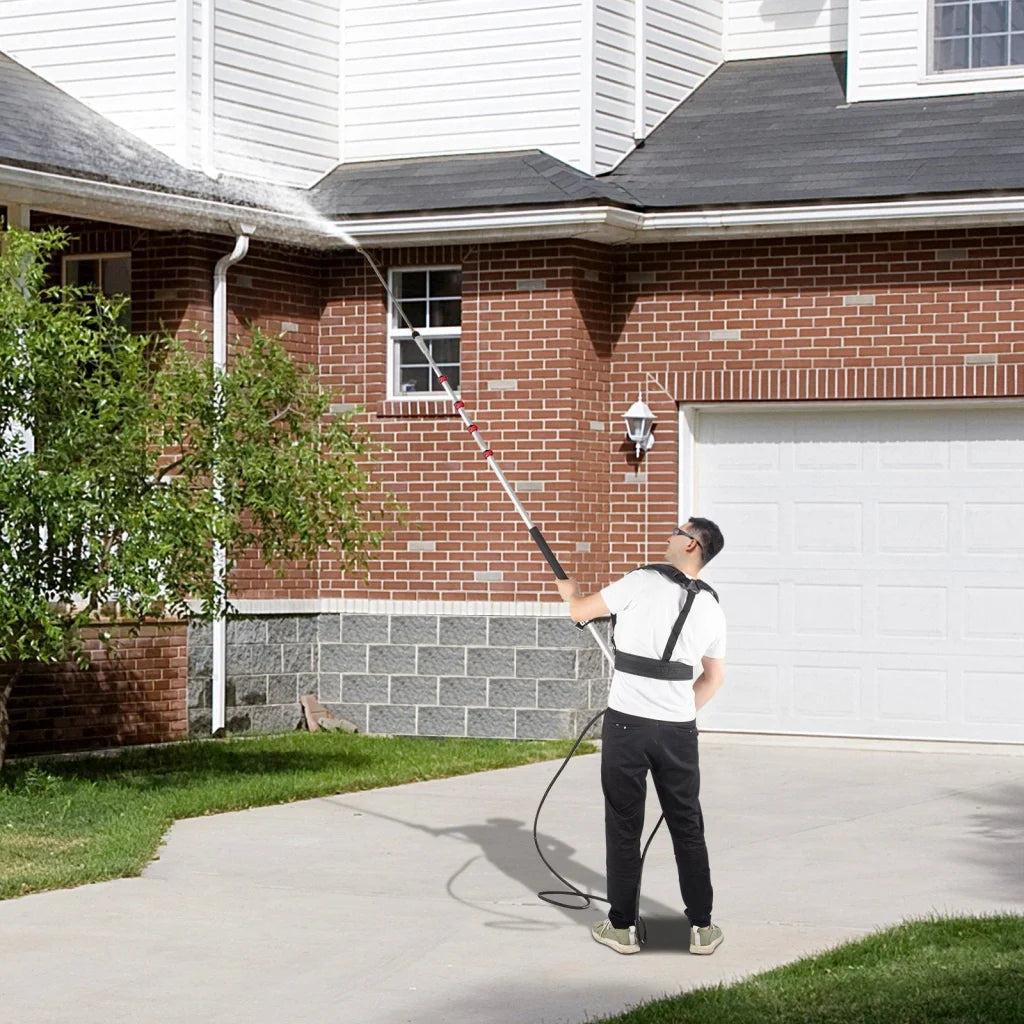 VEVOR Telescoping Pressure Washer Wand 20 ft 5-Section