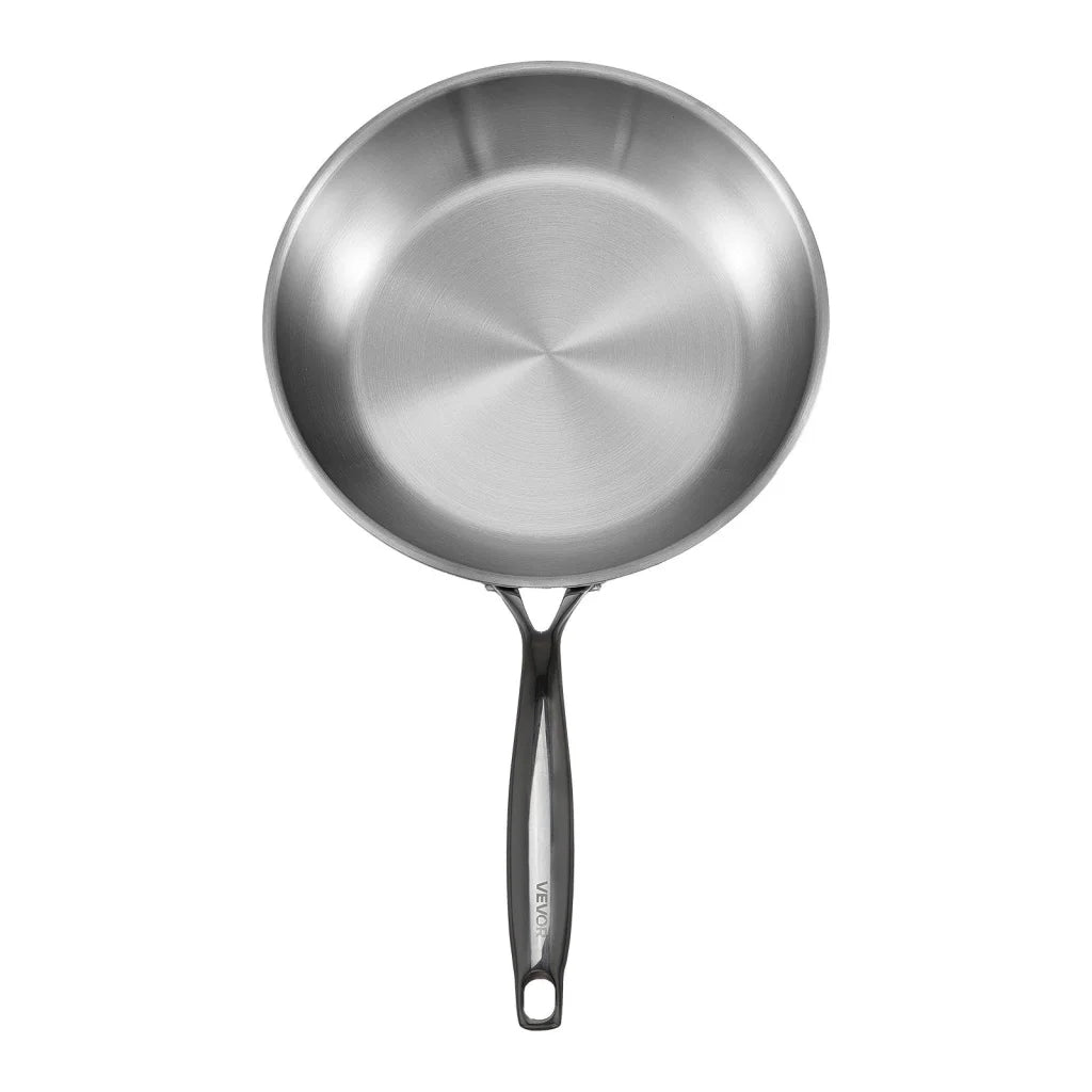 VEVOR Tri-Ply Stainless Steel Frying Pan 3 Piece (240 280