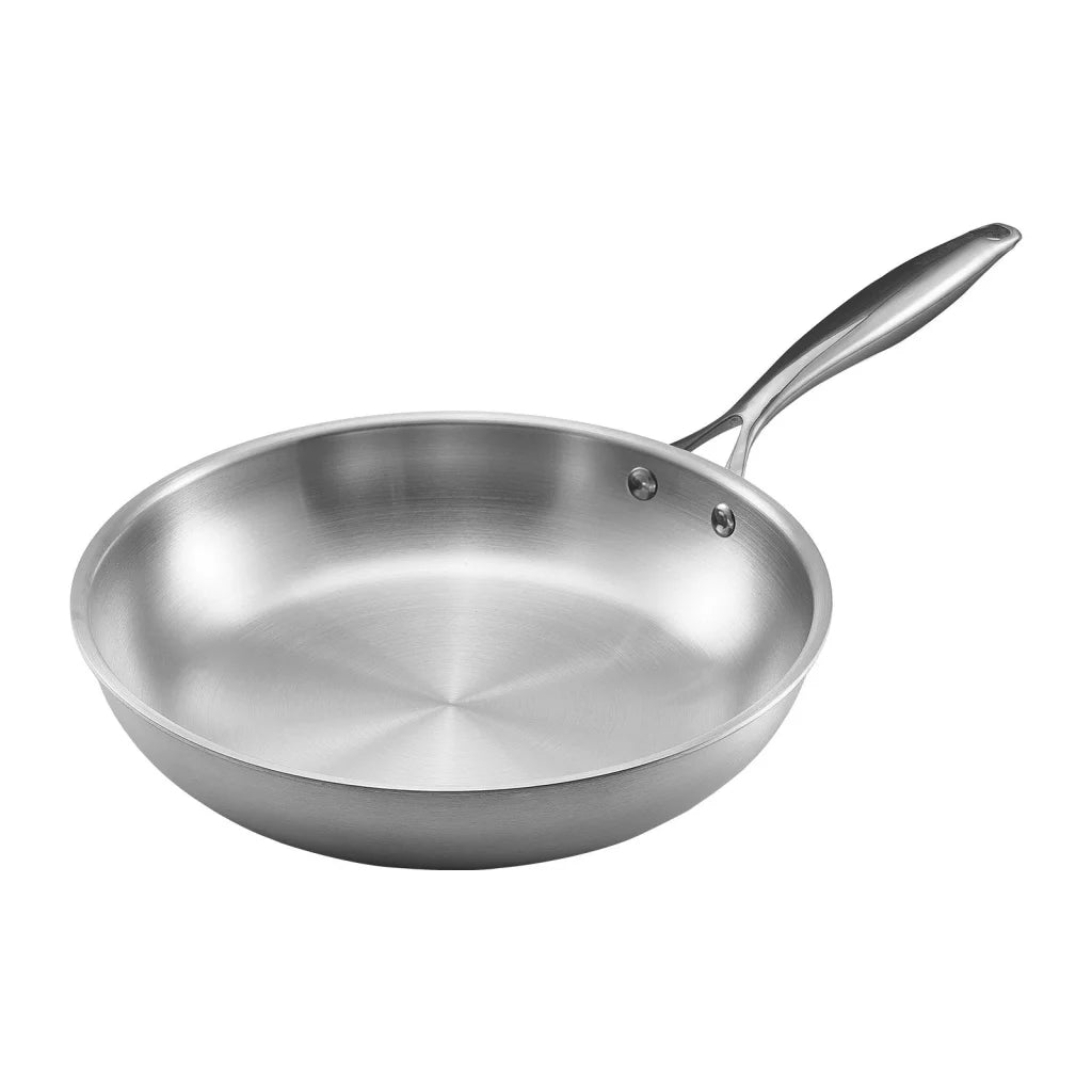 Tri Ply Stainless Steel Frying Pan 3 Piece