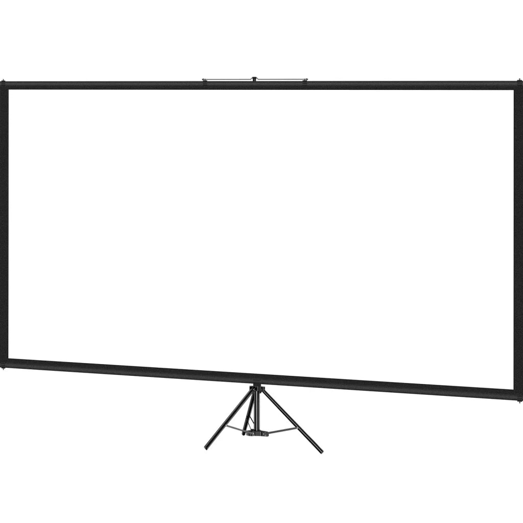 VEVOR Tripod Projector Screen with Stand 80 inch 16:9 4K HD