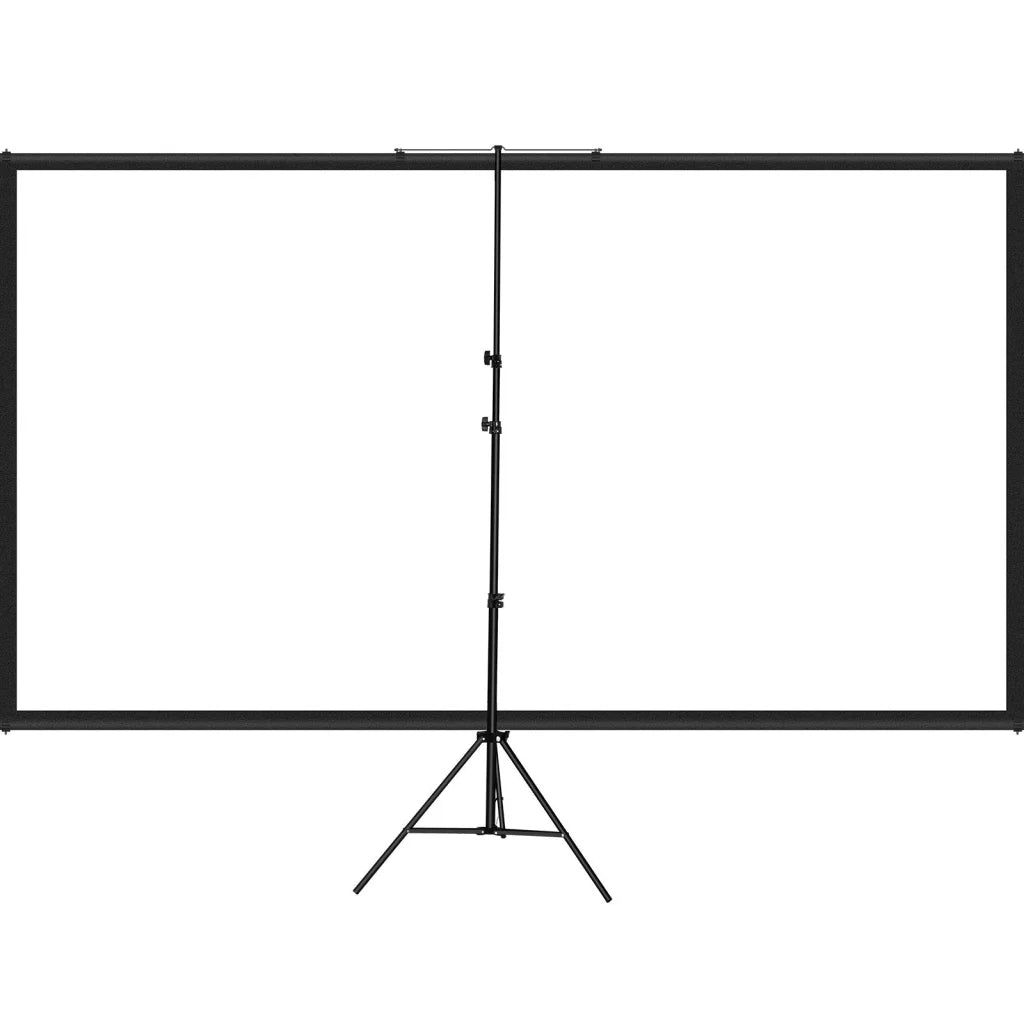 VEVOR Tripod Projector Screen with Stand 80 inch 16:9 4K HD
