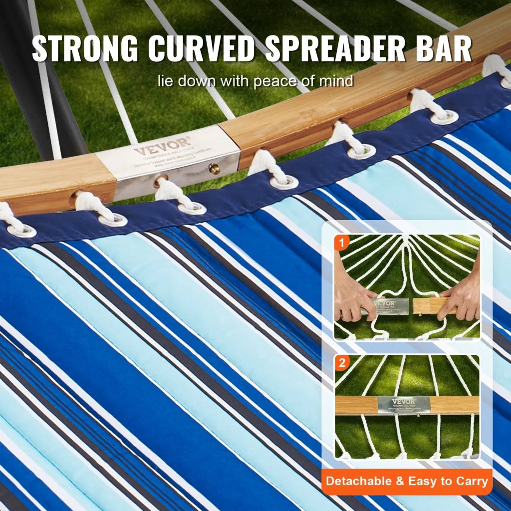 VEVOR Two Person Hammock with Stand Included Double Hammock