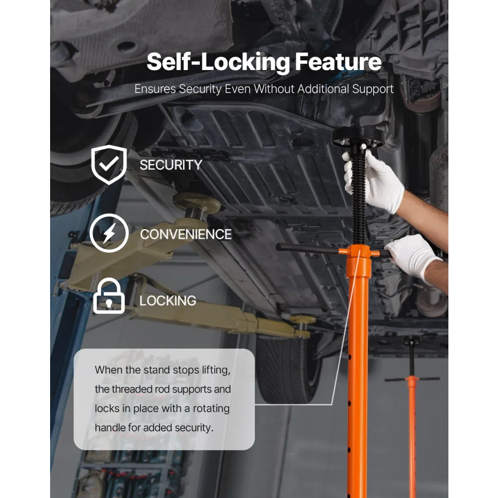 VEVOR Underhoist Support Stand 3/4 Ton Capacity Under Hoist
