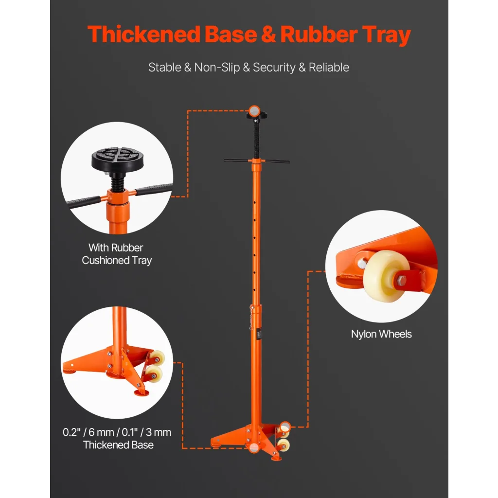VEVOR Underhoist Support Stand 3/4 Ton Capacity Under Hoist